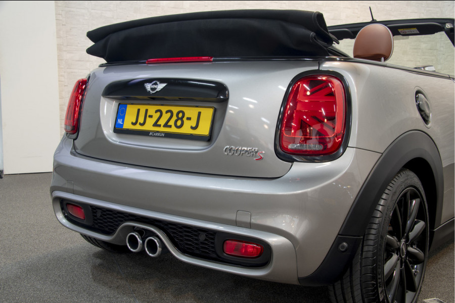 MINI Cabrio 2.0 Cooper S | Origineel NL | Virtual Cockpit | LED | Keyless-Go | Carplay | Leder | Climate Control | 17'' | Stoelverwarming | DAB | PDC |