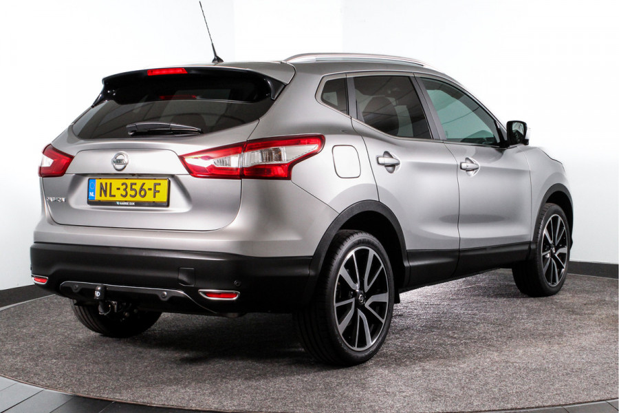 Nissan QASHQAI 1.2 116 PK Tekna | Pano | Cruise | Stoelverw. | 360 Camera | PDC | NAV | Auto. Airco | Trekhaak | LM 19" |