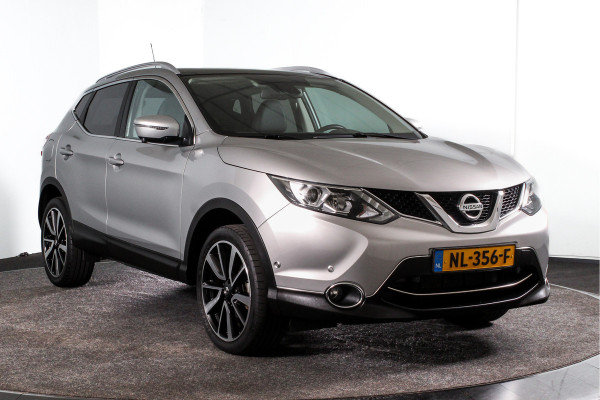 Nissan QASHQAI 1.2 116 PK Tekna | Pano | Cruise | Stoelverw. | 360 Camera | PDC | NAV | Auto. Airco | Trekhaak | LM 19" |