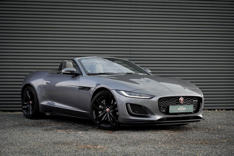 Jaguar F-Type P300 RWD R-Dynamic Black / Sportuitlaat / Leder / Stoelkoeling / Vol