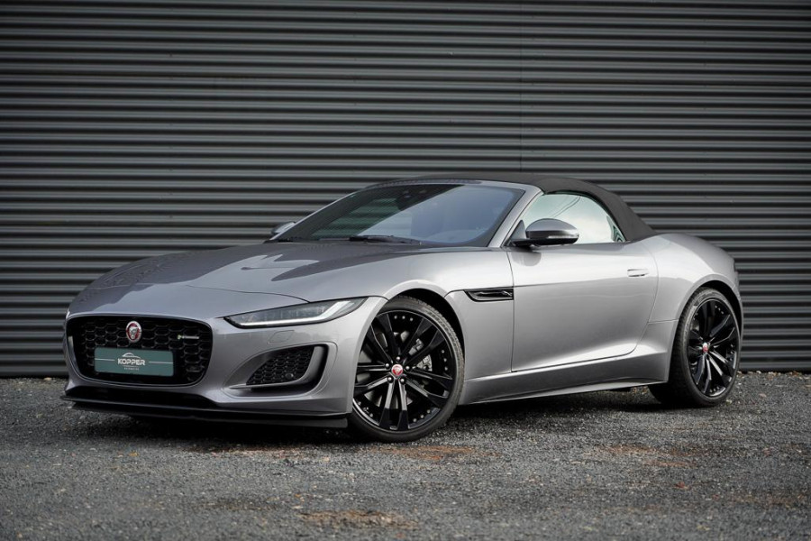 Jaguar F-Type P300 RWD R-Dynamic Black / Sportuitlaat / Leder / Stoelkoeling / Vol