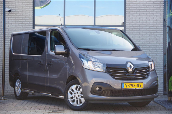 Renault Trafic 1.6 dCi T29 L2 145PK, DC-5P, TREKHAAK, CAMERA, NAVI, CRUISE, CLIMA, STOELVERWARMING, PARKEERSENSOREN DUBBELE CABINE