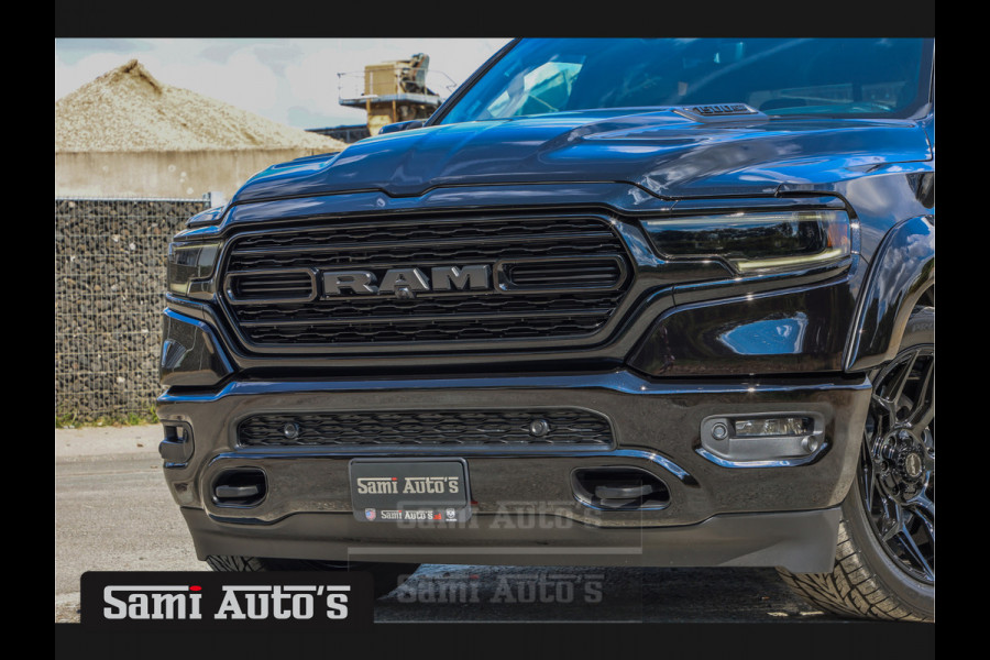 Dodge Ram 1500 BOM VOL LIMITED | 2024 | LPG | XB9 | MWK | VIRTUAL | BAKFLIP | HUD ADG | COVER | SER LUCHTVERING | MEEST VOLLE UITVOERING | 5.7 V8 HEMI 402PK | CREW CAB | DUBBELE CABINE | DC | 5 PERSOONS | GRIJSKENTEKEN BEDRIJFS AUTO | VOORRAAD NUMMER 2126 - 4614 |