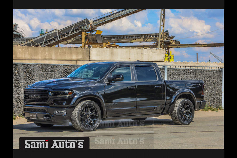 Dodge Ram 1500 BOM VOL LIMITED | 2024 | LPG | XB9 | MWK | VIRTUAL | BAKFLIP | HUD ADG | COVER | SER LUCHTVERING | MEEST VOLLE UITVOERING | 5.7 V8 HEMI 402PK | CREW CAB | DUBBELE CABINE | DC | 5 PERSOONS | GRIJSKENTEKEN BEDRIJFS AUTO | VOORRAAD NUMMER 2126 - 4614 |