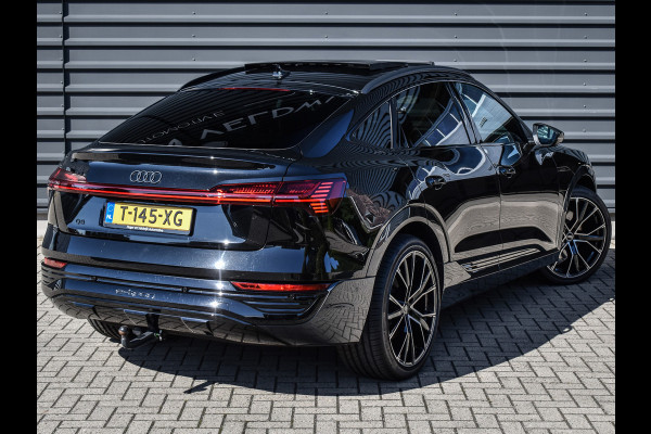 Audi Q8 Sportback e-tron 50 S EDITION 95 kWh | SHADOW-LINE | TREKHAAK | PANORAMADAK | BANG&OLUFSEN | HEAD-UP | 360 CAMERA | LUCHTVERING | ADAPTIVE CRUISE