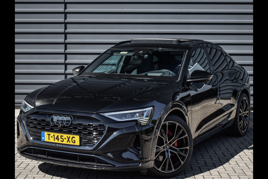 Audi Q8 Sportback e-tron 50 S EDITION 95 kWh | SHADOW-LINE | TREKHAAK | PANORAMADAK | BANG&OLUFSEN | HEAD-UP | 360 CAMERA | LUCHTVERING | ADAPTIVE CRUISE