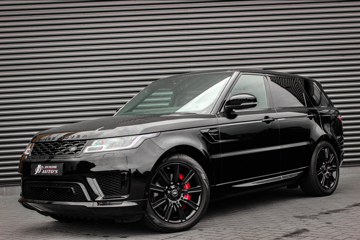 Land Rover Range Rover Sport 2.0 P400e HSE Dynamic FULL BLACK / APPLE CARPLAY / DEALER ONDERHOUDEN / 21'WHEELS / COATING / PANODAK