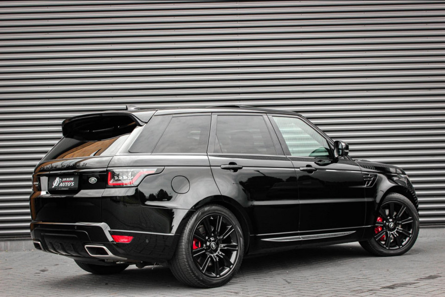 Land Rover Range Rover Sport 2.0 P400e HSE Dynamic FULL BLACK / APPLE CARPLAY / DEALER ONDERHOUDEN / 21'WHEELS / COATING / PANODAK