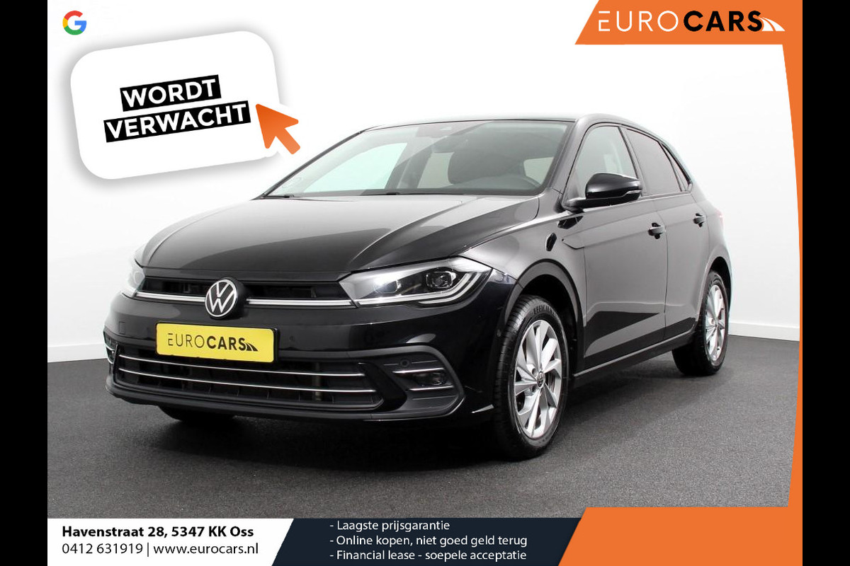 Volkswagen Polo 1.0 TSI 110pk DSG Style | Navigatie | Apple Carplay/ Android Auto | Parkeersensoren | Adaptive Cruise Control | Stoelverwarming | Ledverlichting | Climate Control