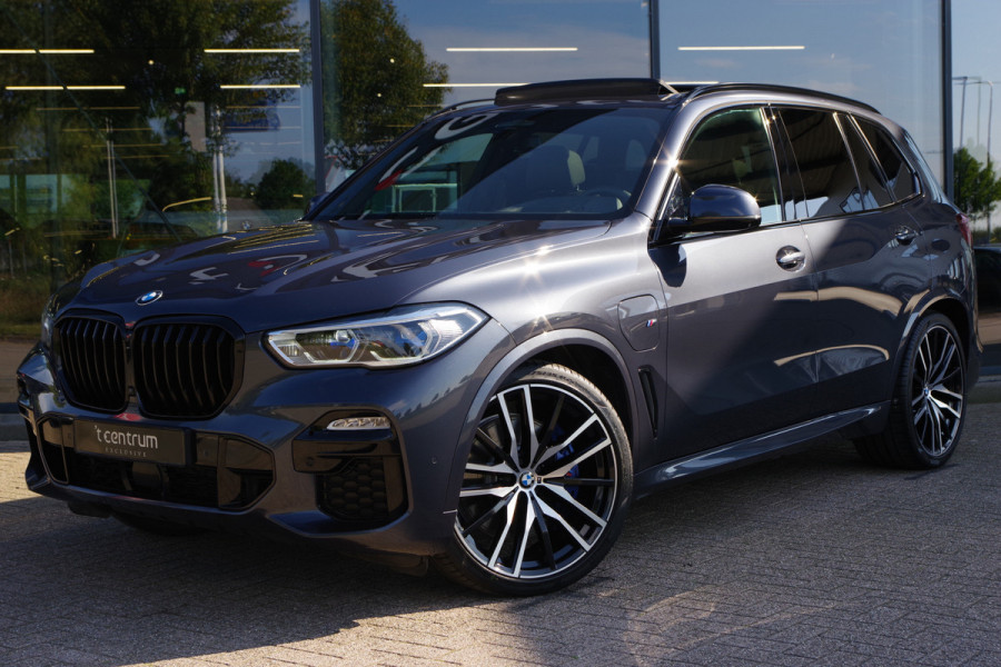 BMW X5 xDrive45e High Executive M-Sport Plug-In Hybride, Indi. Leder, Skylounge Panoramadak, Harman / Kardon, 4-Wielsturing, Stoelventi