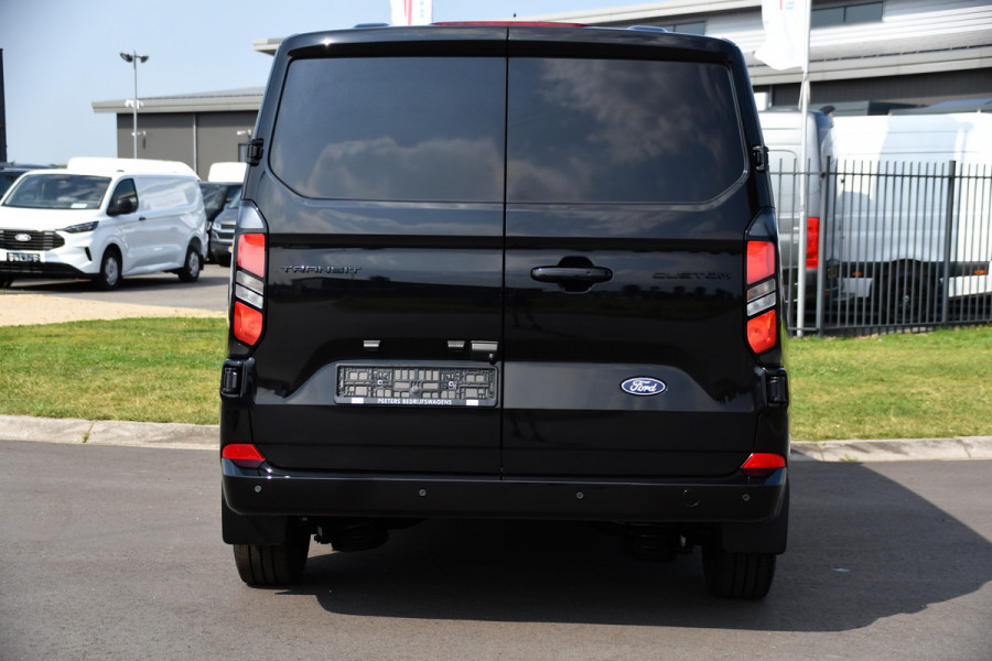 Ford Transit Custom 320 2.0 TDCI L2H1 Limited Black Edition Adaptieve Cruise, Camera, Carplay, 170PK, 2 x Schuifdeur, Multimedia, Keyless, LED,