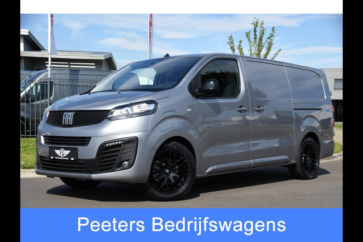 Fiat E-Scudo L3H1 75 kWh PB Edition Camera, Cruise, Sensoren, NAVI, 2 x Schuifdeur, Airco, 136PK, Uniek!