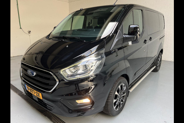 Ford Transit Custom DUBBEL CABINE 300 2.0 TDCI 170PK euro6 L1H1 Limited DC, 5Persoons, 2xSchuifdeur, Trekhaak, RIJKLAARPRIJS!