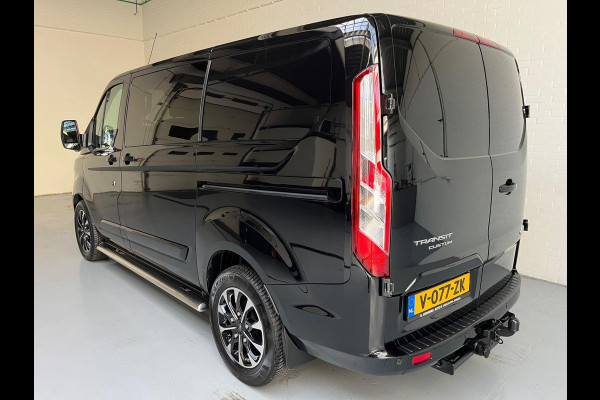 Ford Transit Custom DUBBEL CABINE 300 2.0 TDCI 170PK euro6 L1H1 Limited DC, 5Persoons, 2xSchuifdeur, Trekhaak, RIJKLAARPRIJS!