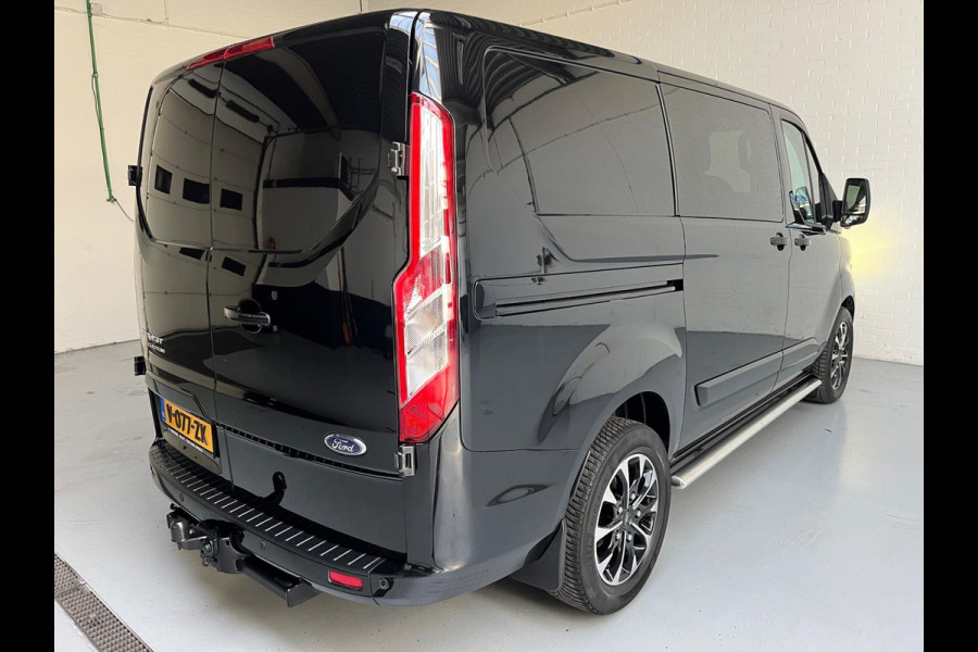 Ford Transit Custom DUBBEL CABINE 300 2.0 TDCI 170PK euro6 L1H1 Limited DC, 5Persoons, 2xSchuifdeur, Trekhaak, RIJKLAARPRIJS!