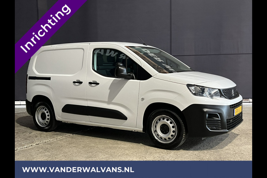 Peugeot Partner 1.5 BlueHDI 102pk L1H1 inrichting Euro6 Airco | Android auto | Cruisecontrol | Trekhaak Parkeersensoren