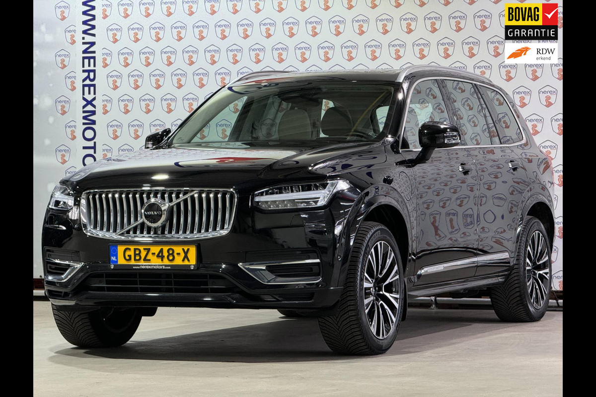 Volvo XC90 2.0 T8 Recharge AWD Ultimate Bright/PANO/BLIS/HUD/KEYLESS/HARMAN-KARDON/360CAM