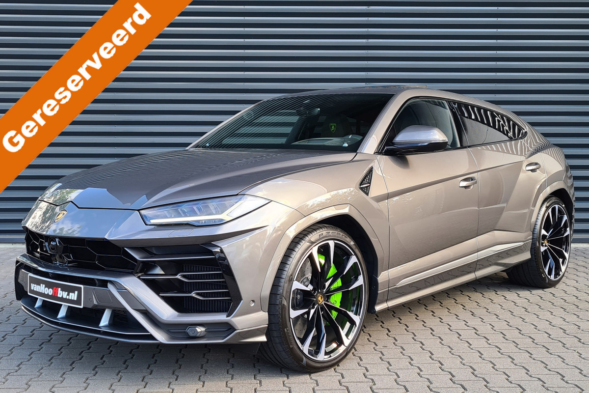 Lamborghini Urus 4.0 V8 Grigio Keres - Zwart/groen