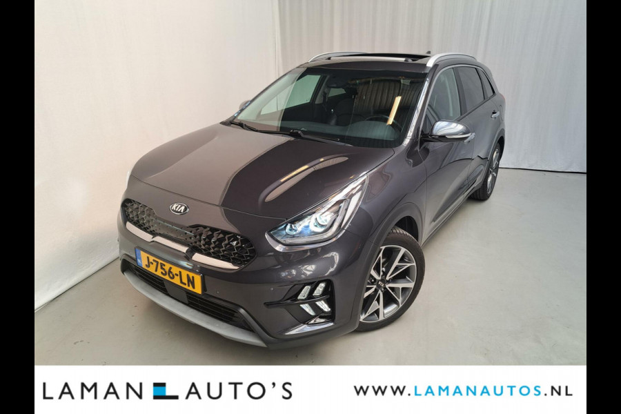 Kia Niro 1.6 GDi 141pk Hybrid ExecutiveLine Aut. | Open dak Leder CarPlay JBL ECC Nav ACC 18" LMV LED Camera Metallic BLIS | Hybrid Voors