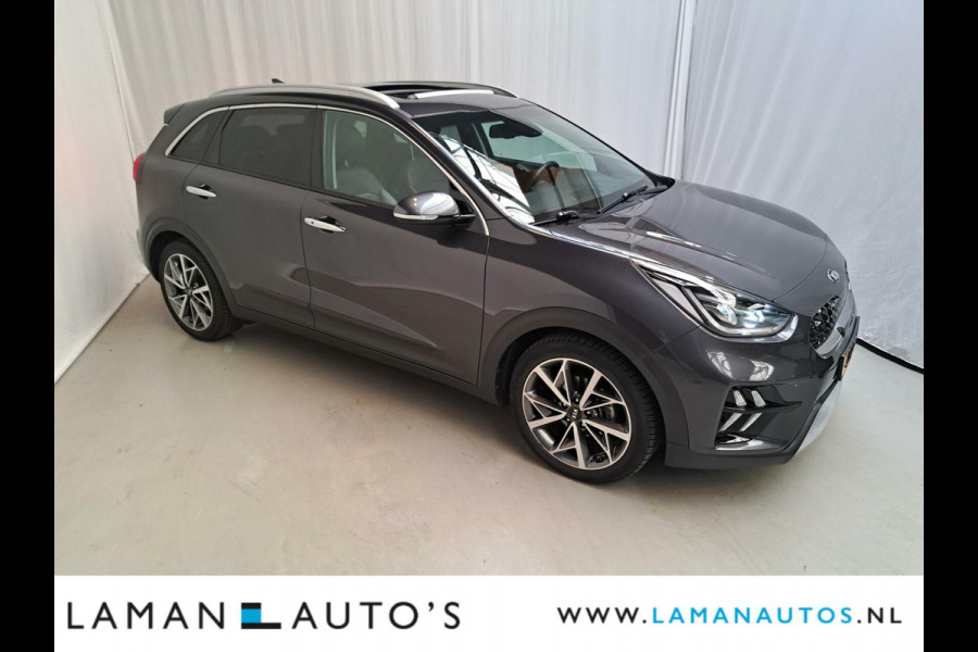 Kia Niro 1.6 GDi 141pk Hybrid ExecutiveLine Aut. | Open dak Leder CarPlay JBL ECC Nav ACC 18" LMV LED Camera Metallic BLIS | Hybrid Voors