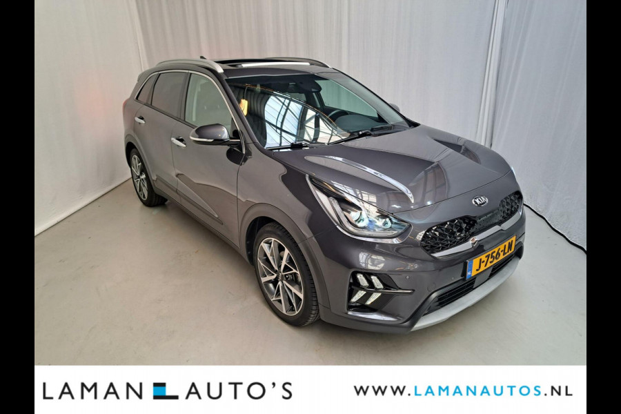 Kia Niro 1.6 GDi 141pk Hybrid ExecutiveLine Aut. | Open dak Leder CarPlay JBL ECC Nav ACC 18" LMV LED Camera Metallic BLIS | Hybrid Voors