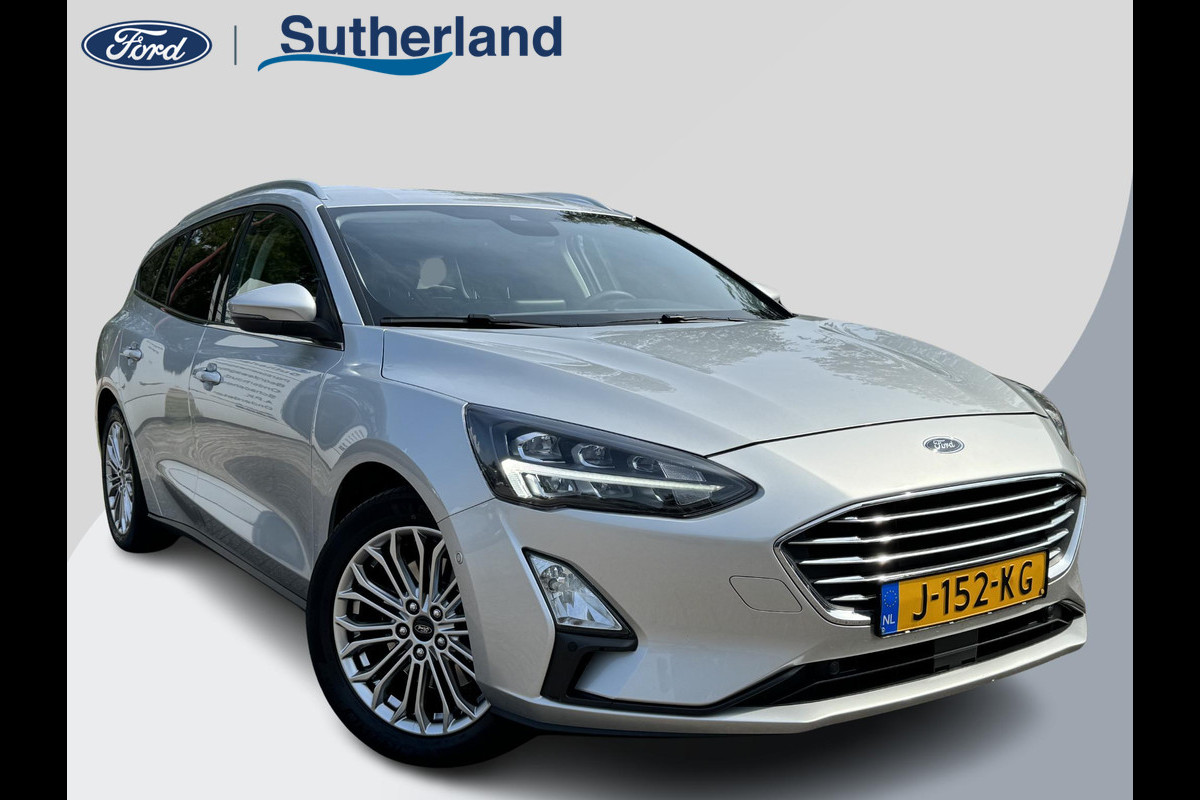 Ford FOCUS Wagon 1.0 EcoBoost Titanium Business 125pk Automaat | Trekhaak | Full LED | Adaptieve Cruise | Winterpack | Navigatie