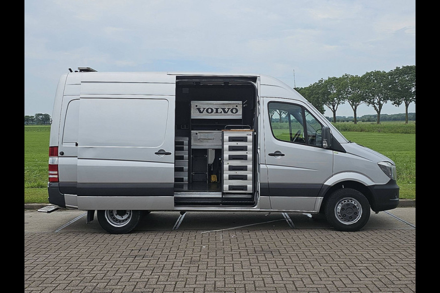 Mercedes-Benz Sprinter 516 2.2 CDI L2H2 3500KG TREKHAAK Wp-Inrichting Airco Dubbellucht Navi 163Pk Euro6!