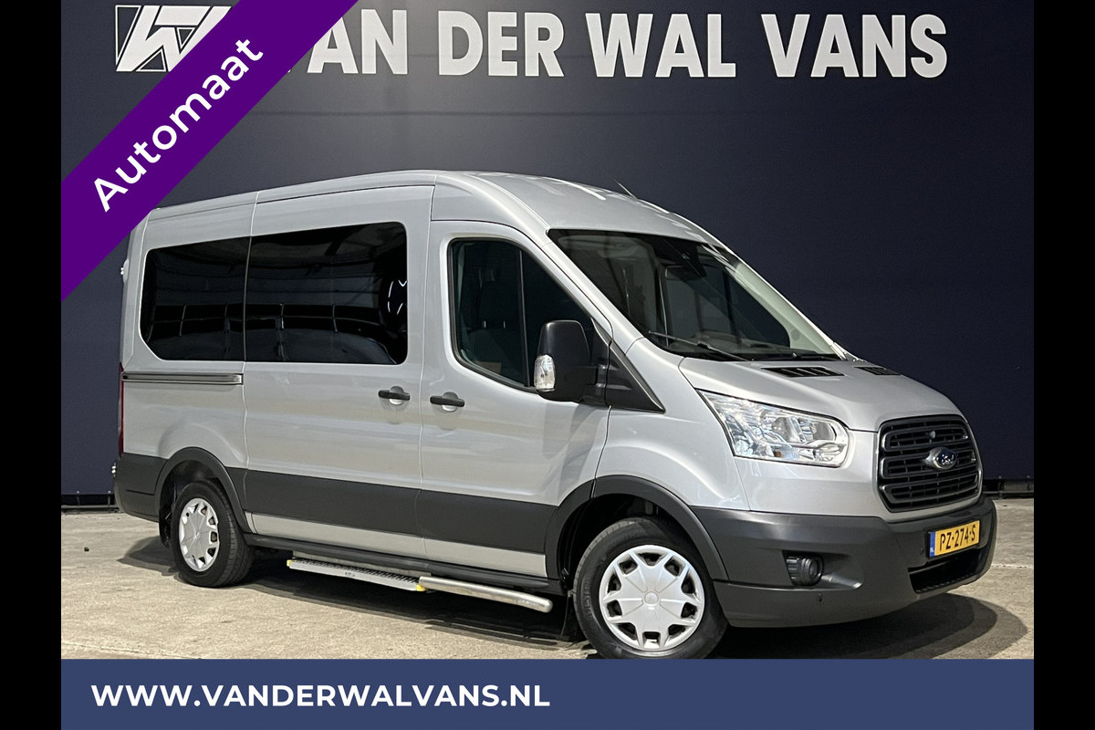 Ford Transit Kombi 2.0 TDCI Automaat L2H2 9-Zits Personenbus Rolstolvervoer Euro6 Airco | LED Cruisecontrol, Parkeersensoren