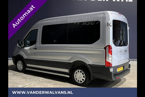 Ford Transit Kombi 2.0 TDCI Automaat L2H2 9-Zits Personenbus Rolstolvervoer Euro6 Airco | LED Cruisecontrol, Parkeersensoren