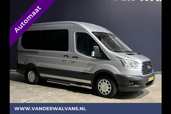 Ford Transit Kombi 2.0 TDCI Automaat L2H2 9-Zits Personenbus Rolstolvervoer Euro6 Airco | LED Cruisecontrol, Parkeersensoren