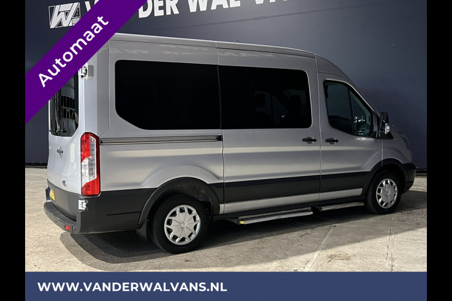 Ford Transit Kombi 2.0 TDCI Automaat L2H2 9-Zits Personenbus Rolstolvervoer Euro6 Airco | LED Cruisecontrol, Parkeersensoren