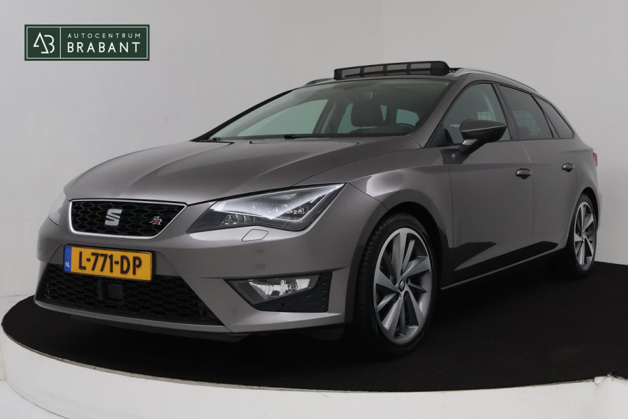 Seat León ST 1.4 EcoTSI Style Connect Automaat (PANORAMADAK, TREKHAAK, NAVI, PDC, STOELV, LED, CLIMATE, GOED ONDERHOUDEN)