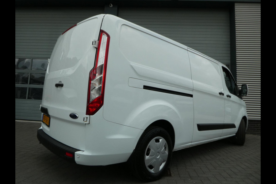 Ford Transit Custom 340 2.0 TDCI L2, 2xschuifdeur, Automaat, Navigatie, 3-Zits, LED.