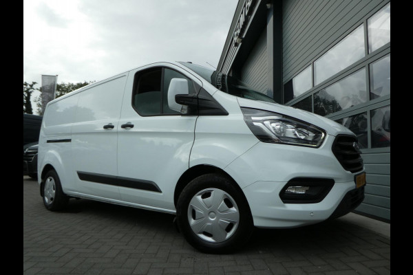 Ford Transit Custom 340 2.0 TDCI L2, 2xschuifdeur, Automaat, Navigatie, 3-Zits, LED.