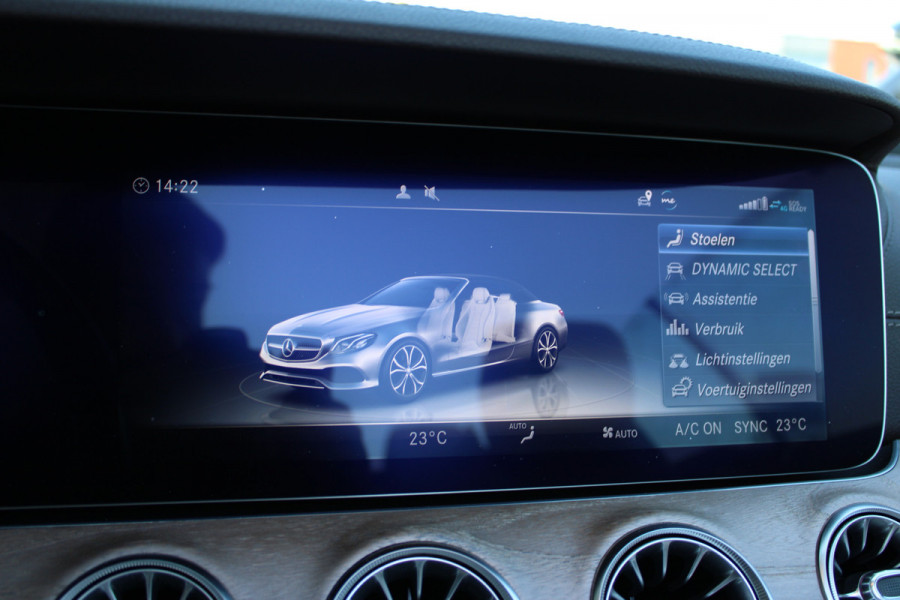 Mercedes-Benz E-Klasse Cabrio 450 4MATIC Premium Plus SFEERVERLICHTING | CAMERA | LEDER | CARPLAY |