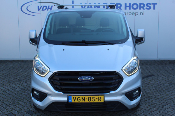 Ford Transit Custom 320 2.0-130pk TDCI L2H1 Trend AUTOMAAT ! Zeer nette Ford Transit Custom ! Slechts 63.000km ! Airco, metallic lak, trekhaak, imperiaal, bijrijdersbank, telefoonvoorb., cruise control, verwarmd voorraam, parkeersensoren v+a etc.