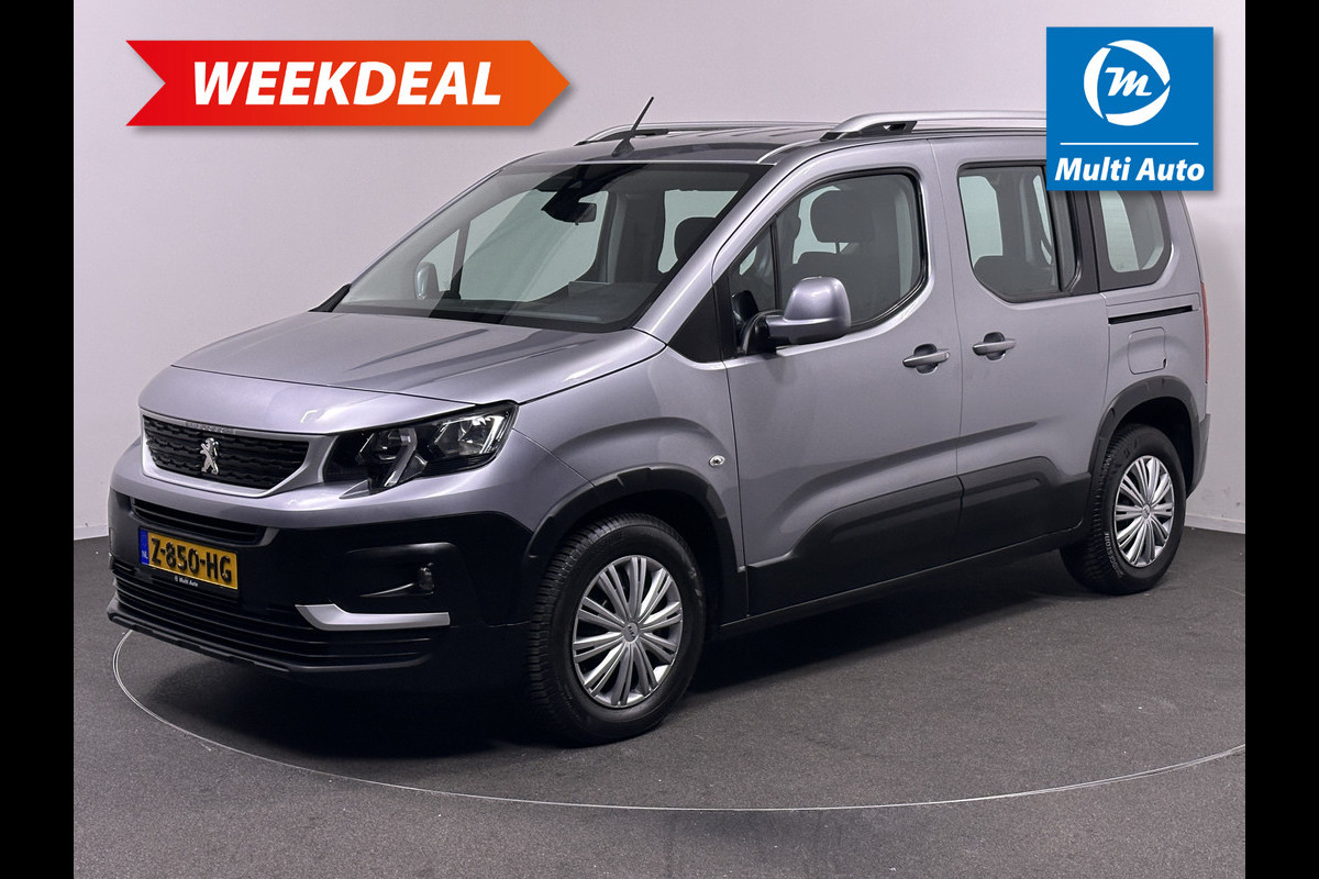 Peugeot Rifter 1.2 Puretech Active | 2x Schuifdeur | Carplay | Navigatie | Parkeersensoren | Airco | Cruise Control |