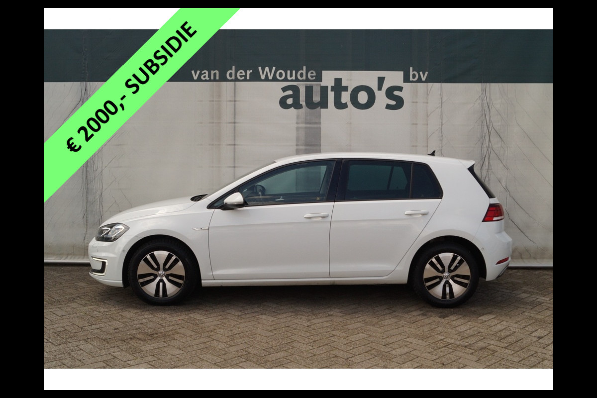 Volkswagen e-Golf e-Golf Automaat -NAVI-ACC-LED-ECC-PDC-