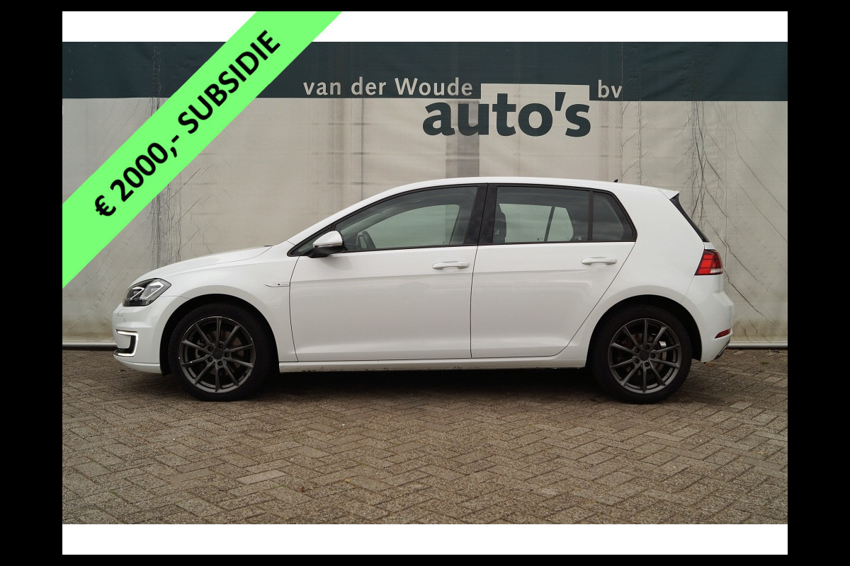 Volkswagen e-Golf e-Golf Automaat -NAVI-ACC-LED-ECC-PDC-