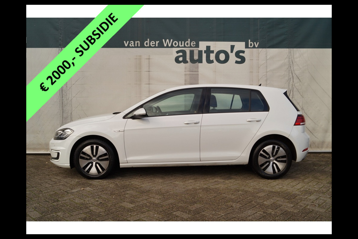 Volkswagen e-Golf e-Golf Automaat -NAVI-ACC-LED-ECC-PDC-