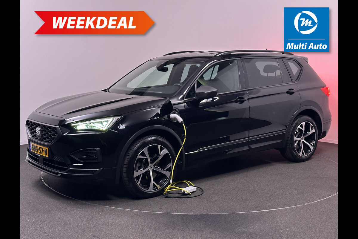 Seat Tarraco 1.4 TSI e-Hybrid FR Plug In Hybrid 245pk Dealer O.H PHEV | Trekhaak af Fabriek | RS Sportstoelen Memory | 360 Camera | Adaptive Cruise | Apple Carplay | 19"L.M | Keyless |