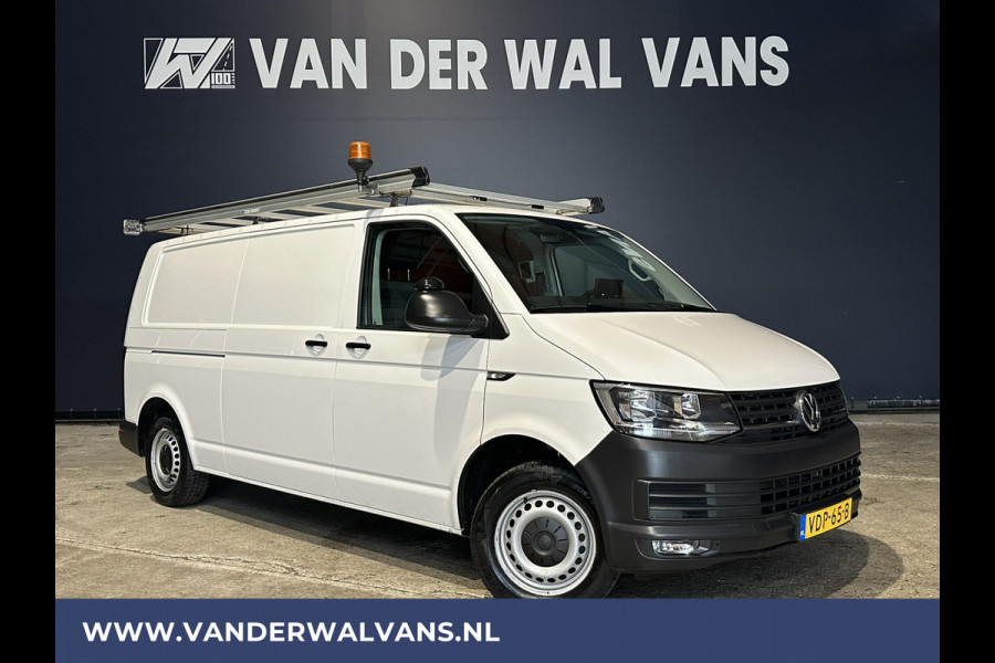 Volkswagen Transporter 2.0 TDI L2H1 Euro6 Airco | Camera | Imperiaal | Cruisecontrol | Trekhaak Parkeersensoren, Achterklep