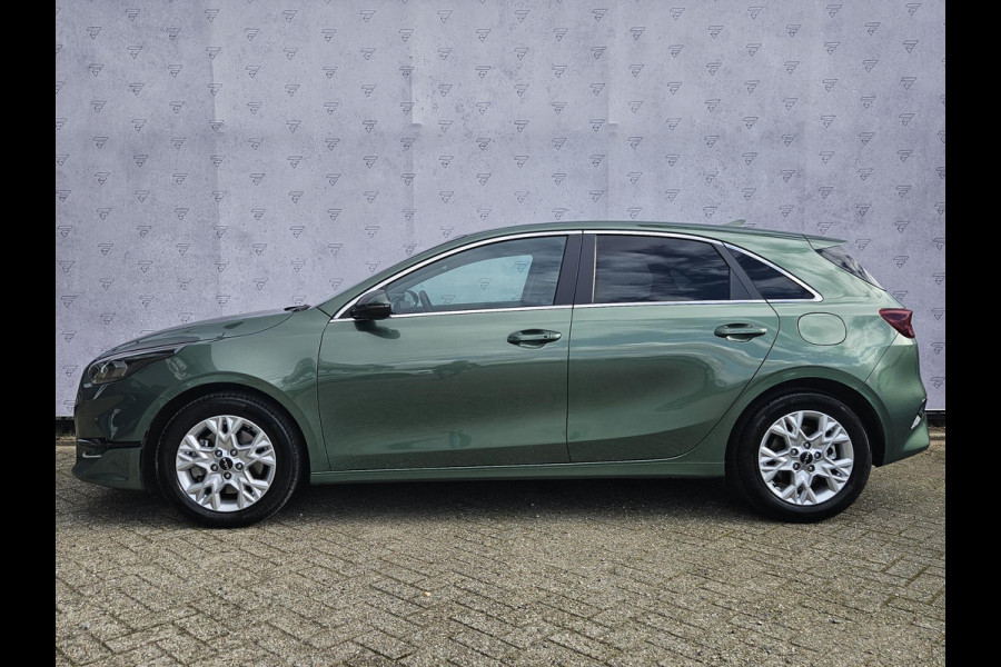 Kia Ceed 1.0 T-GDi DynamicPlusLine | Camera | Navi | H-Leder | Key-Less | Stuur-/Stoelverwarming | Clima | Apple CarPlay/Android Auto | 16" Velgen | PDC | Cruise | LED |