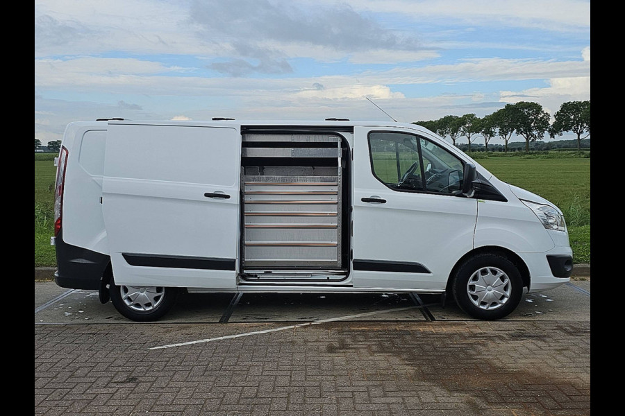 Ford Transit Custom 310 2.0 TDCI L2H1 Trend 2XZijdeur Euro6 105Pk Wp-Inrichtig Camera Oh-Historie!