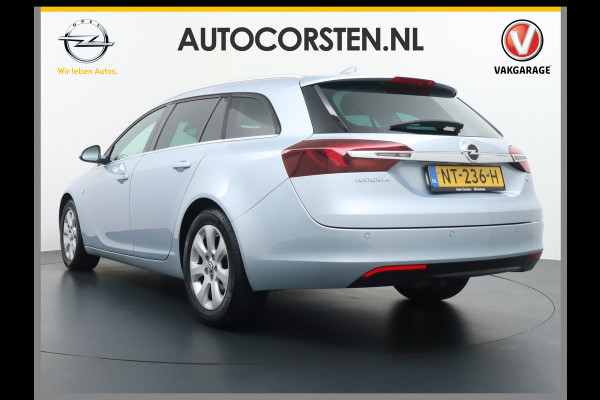 Opel Insignia Sports Tourer 1.6CDTI 136PK Leer Bi-Xenon Navi AGR-Comfort-st. EccBluetooth PDC v+a Cruise Control LMV Stuur en Stoel Verwarming EcoFLEX Business+ 1700kg trekvermogen! Orig.NLse auto 320NM Koppel Euro 6