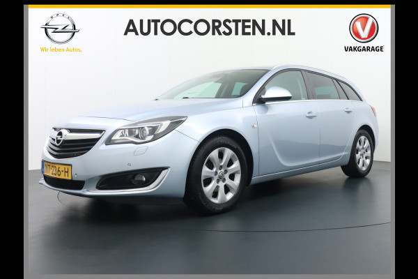 Opel Insignia Sports Tourer 1.6CDTI 136PK Leer Bi-Xenon Navi AGR-Comfort-st. EccBluetooth PDC v+a Cruise Control LMV Stuur en Stoel Verwarming EcoFLEX Business+ 1700kg trekvermogen! Orig.NLse auto 320NM Koppel Euro 6