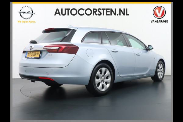 Opel Insignia Sports Tourer 1.6CDTI 136PK Leer Bi-Xenon Navi AGR-Comfort-st. EccBluetooth PDC v+a Cruise Control LMV Stuur en Stoel Verwarming EcoFLEX Business+ 1700kg trekvermogen! Orig.NLse auto 320NM Koppel Euro 6