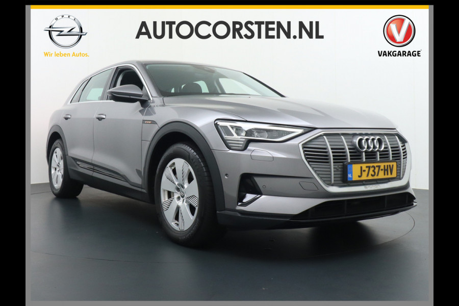 Audi E-Tron 50 312PK 71kWh Quattro Audi connect Navi Regen-Licht Sensor Led Virtual Cockpit WiFi-vb. DAB Parkeerhulp-v/a/zijk Ecc DAB Bluetooth Audi sound system Interieurvoorverwarming / -ventilatie Ptc verwarming Elec. Achterklep Edition Alarmcentrale e-call Voorbereid trekhaak bots waarschuwing systeem ESP Buitenspiegels elektrisch verstel- en verwarmbaar