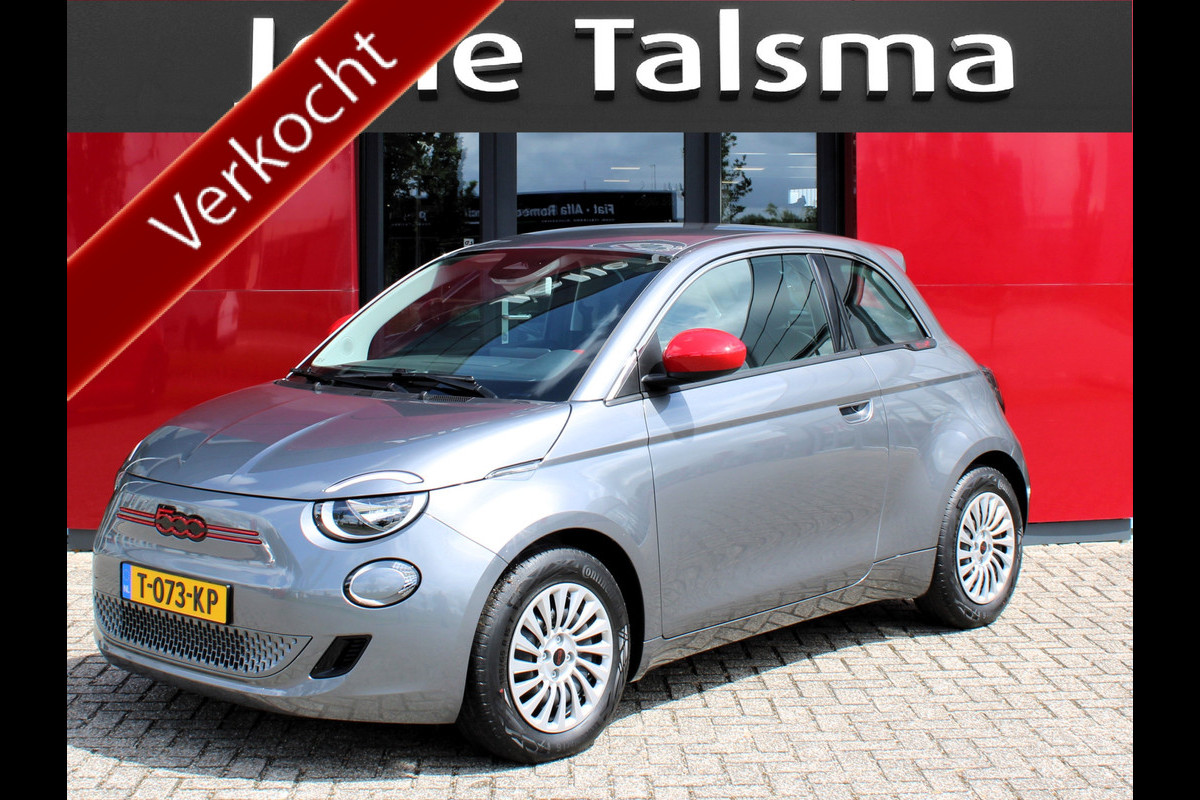 Fiat 500 RED 24 kWh | 10.25" Scherm met Apple/Android Carplay | Cruise Controle | Licht/regen sensor