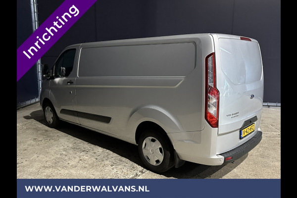 Ford Transit Custom 2.0 TDCI L2H1 inrichting Euro6 Airco | Camera | Navigatie | Apple Carplay | LED Cruisecontrol, Android Auto, verwarmde voorruit, Bijrijdersbank, Achterklep, 2800kg trekvermogen